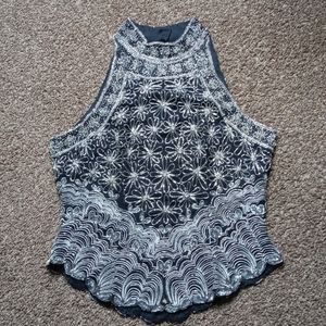 Vintage Papéll Boutique Beaded Evening Top